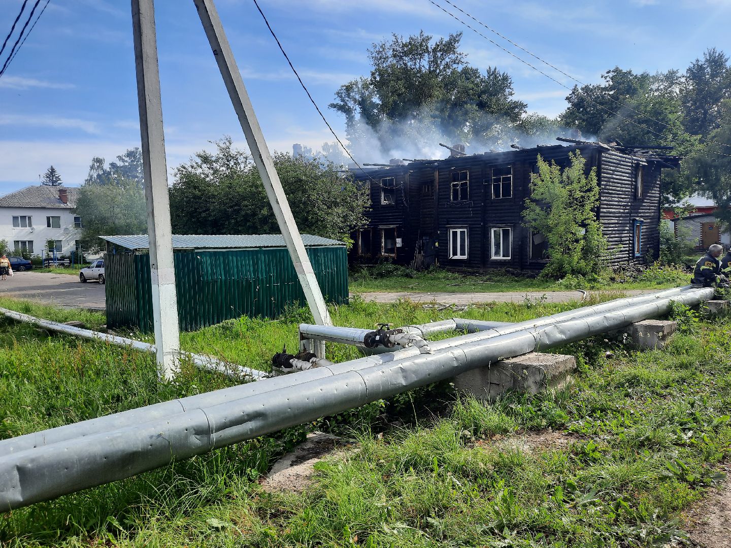 #ЧП, #пожар, #сгорел_дом, #шатура