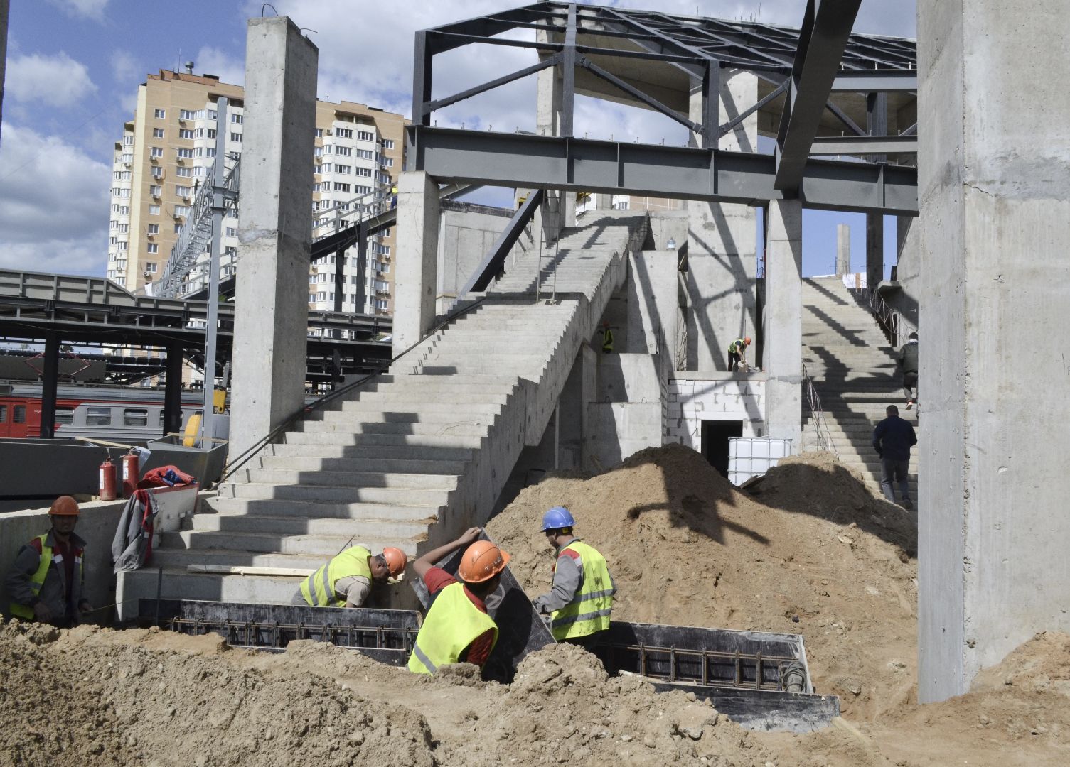 Балашиха, Подмосковье, транспорт, МЦД-4, станция Железнодорожная