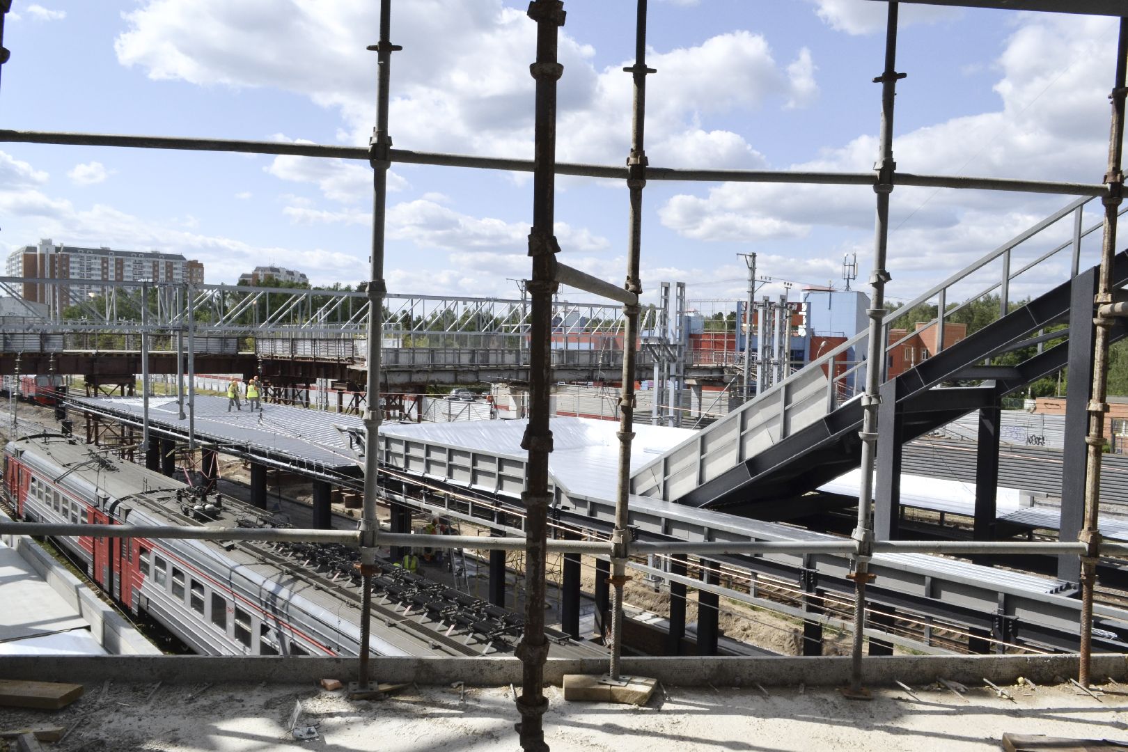 Балашиха, Подмосковье, транспорт, МЦД-4, станция Железнодорожная