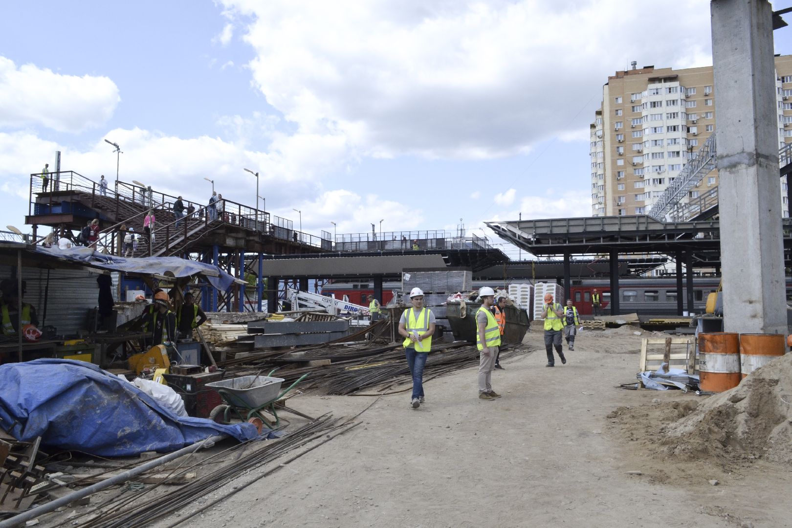 Балашиха, Подмосковье, транспорт, МЦД-4, станция Железнодорожная