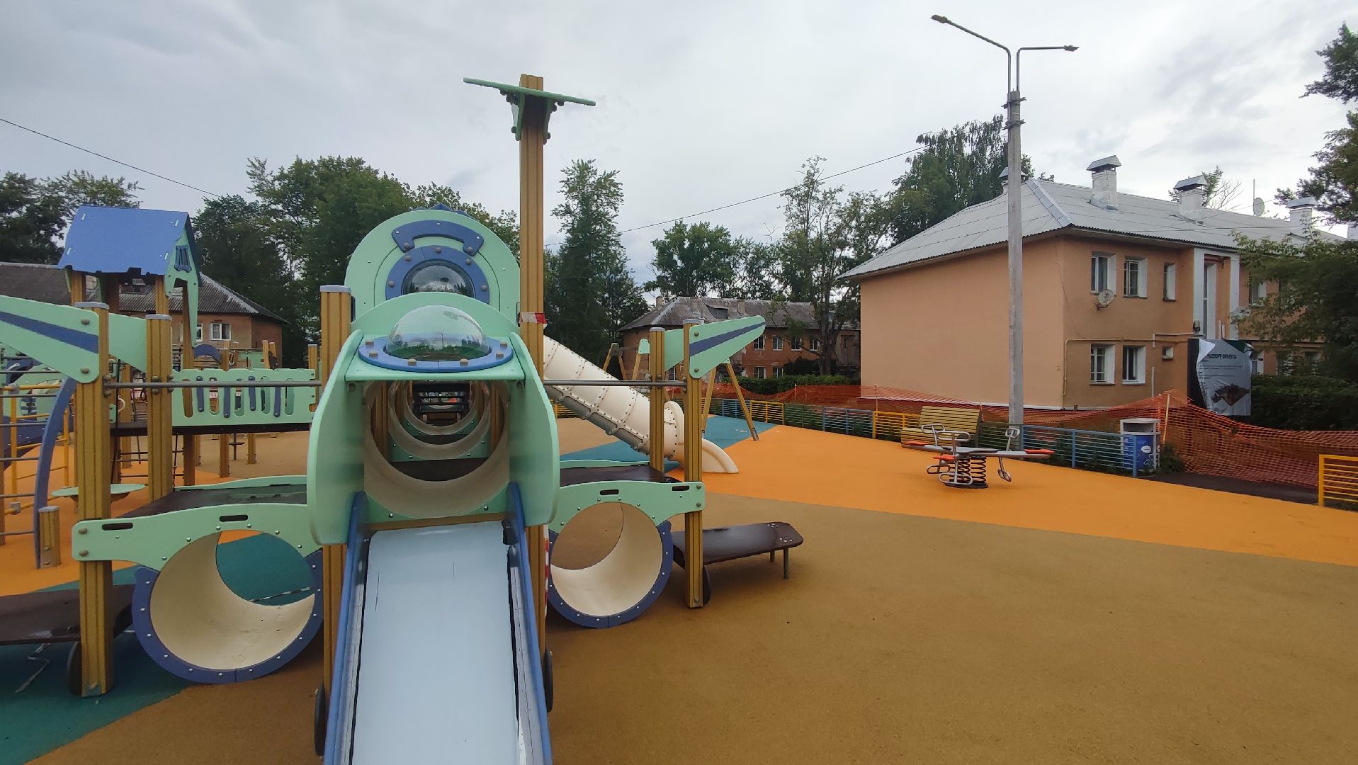 Кашира, Ожерелье, детская площадка, игровой комплекс, губернаторская программа