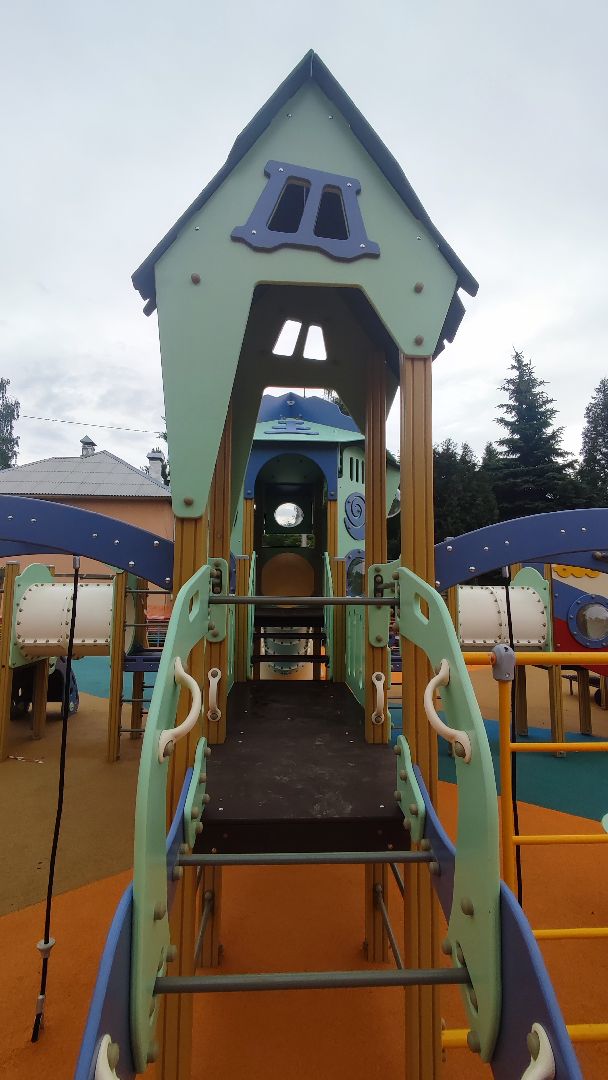 Кашира, Ожерелье, детская площадка, игровой комплекс, губернаторская программа