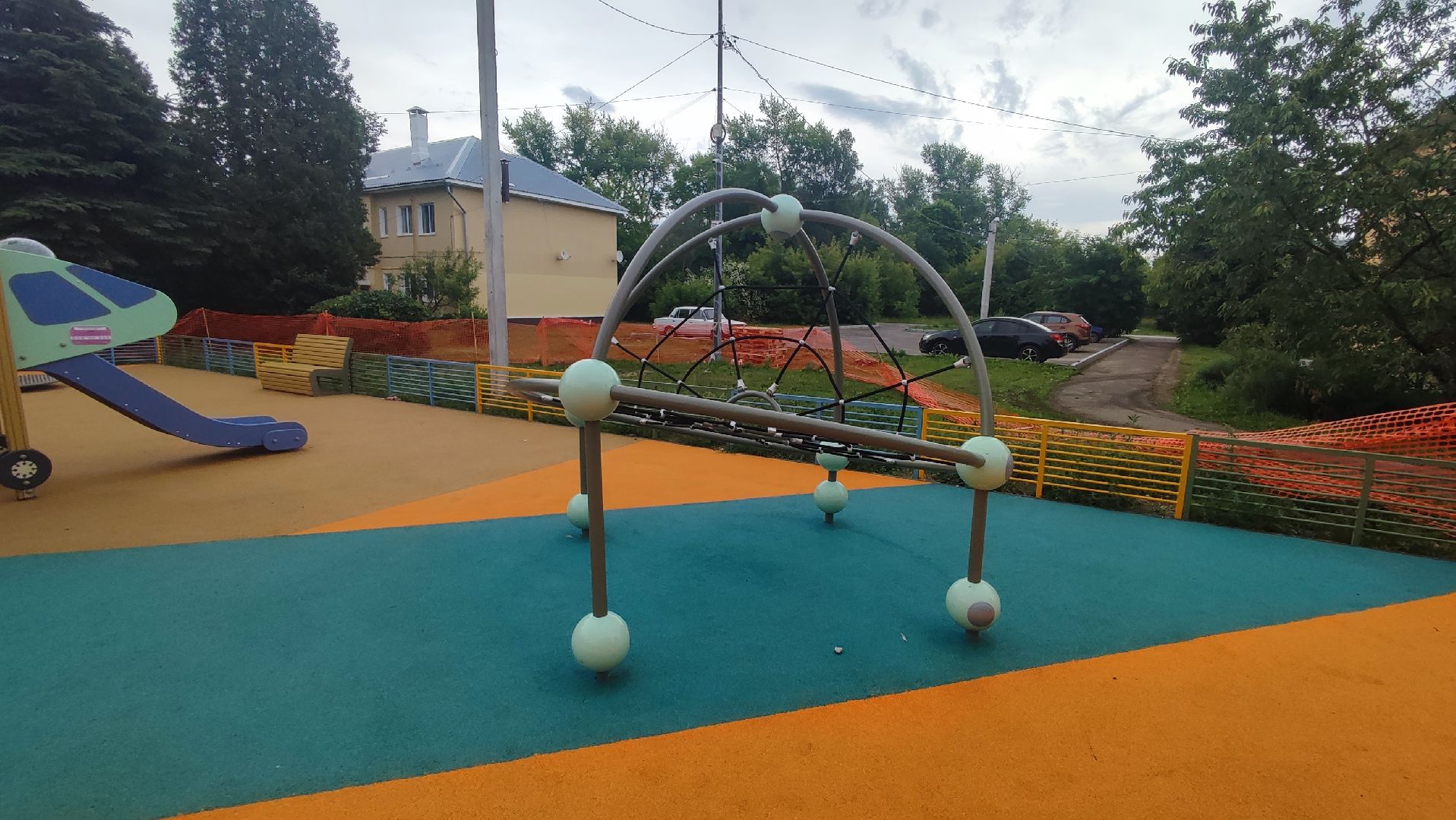 Кашира, Ожерелье, детская площадка, игровой комплекс, губернаторская программа