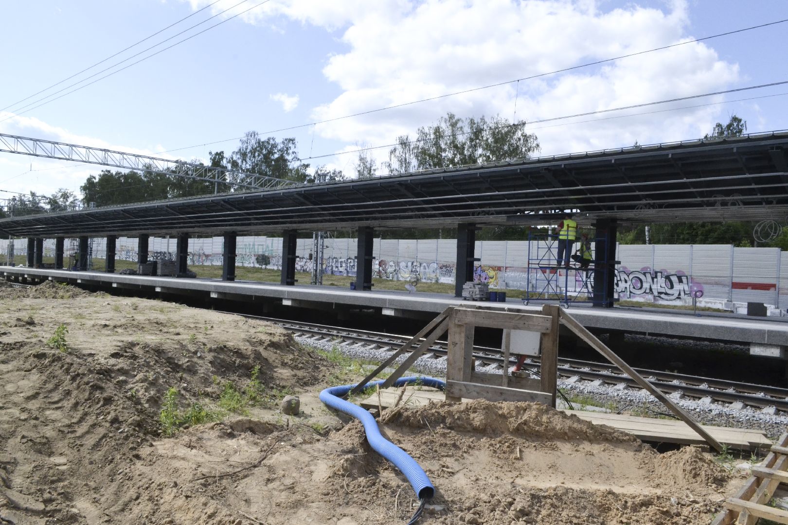 Балашиха, Подмосковье, транспорт, МЦД-4, Ольгино