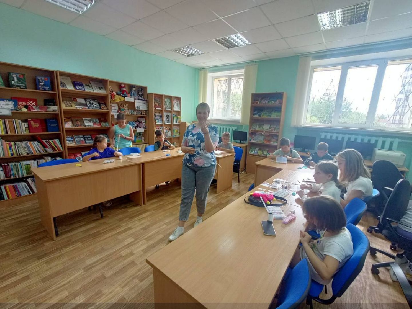 Руза, библиотека, дети, бисероплетение, хобби, досуг