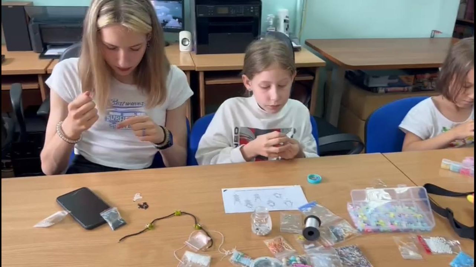 Руза, библиотека, дети, бисероплетение, хобби, досуг