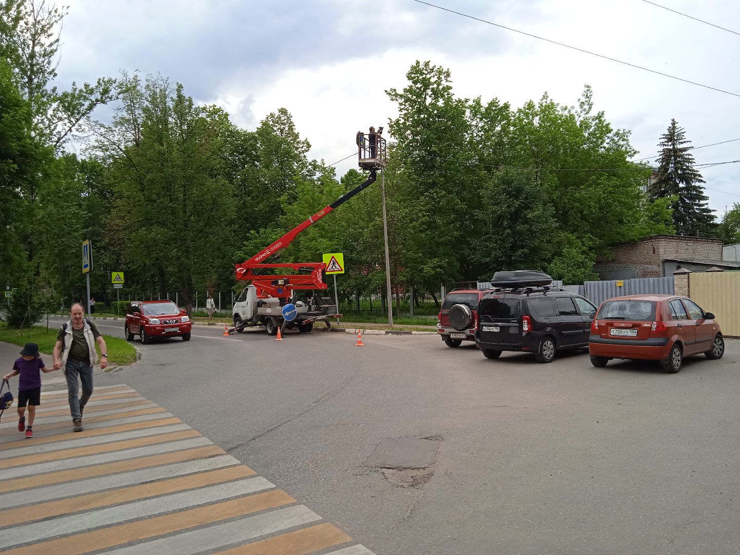 фонарь, уличное, освещение,