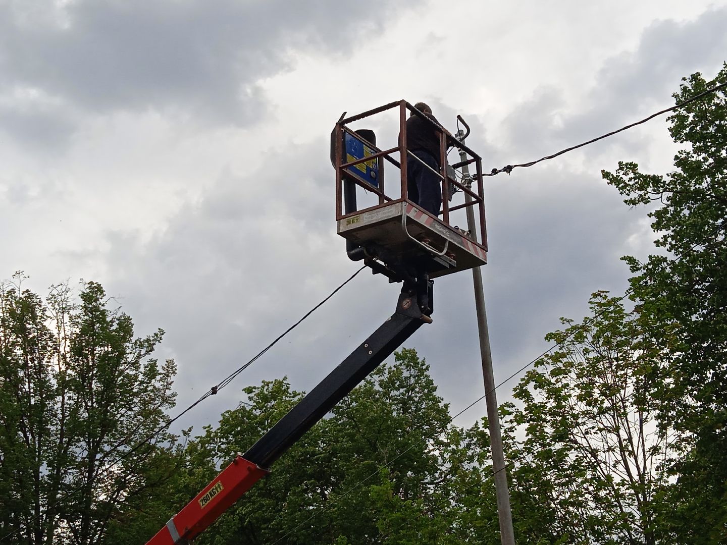 фонарь, уличное, освещение,