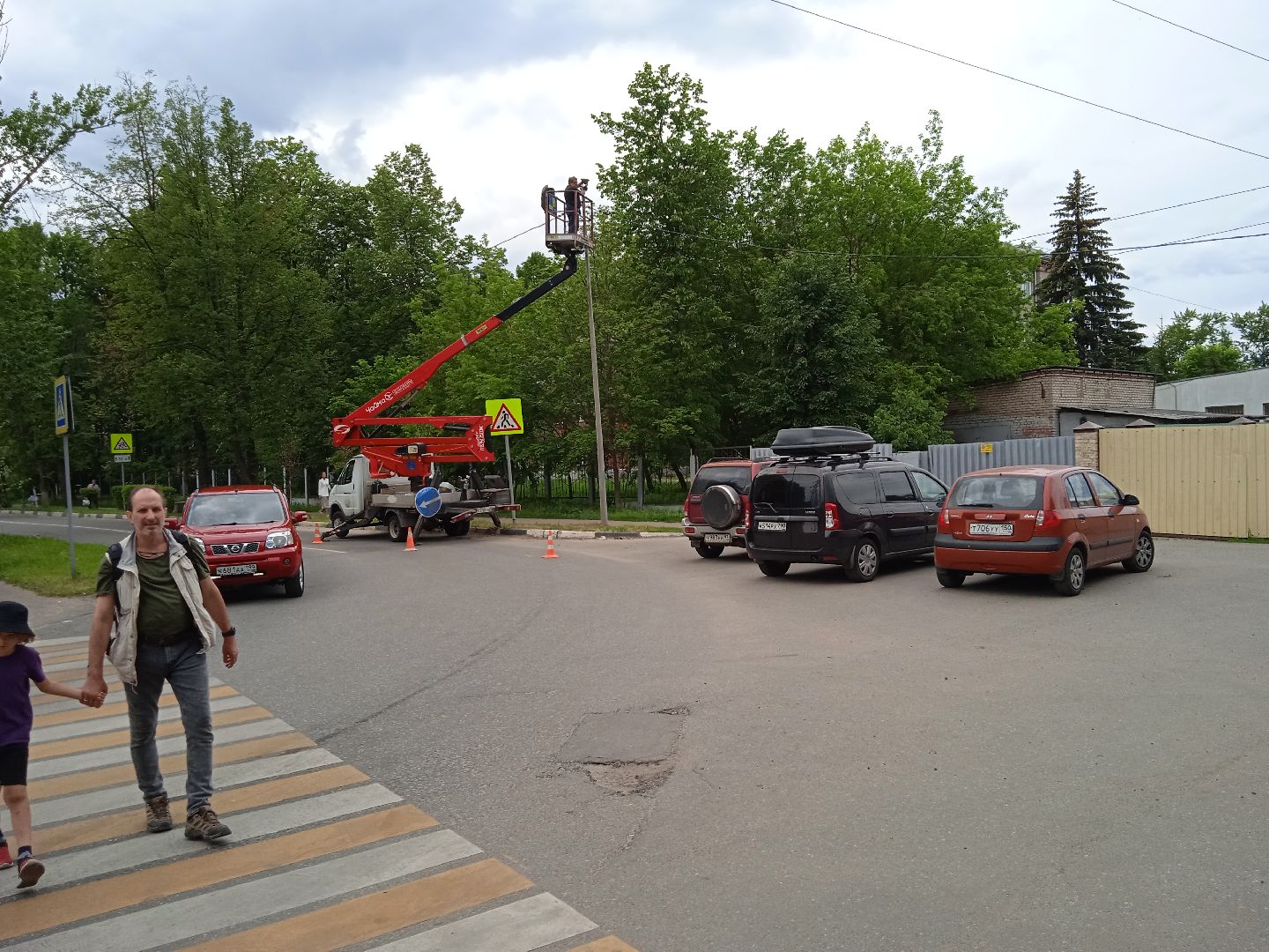 фонарь, уличное, освещение,