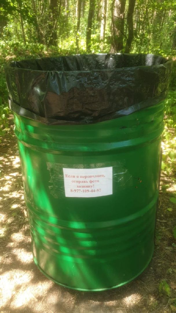 Кузьминский лесопарк, уборка мусора, Котельники