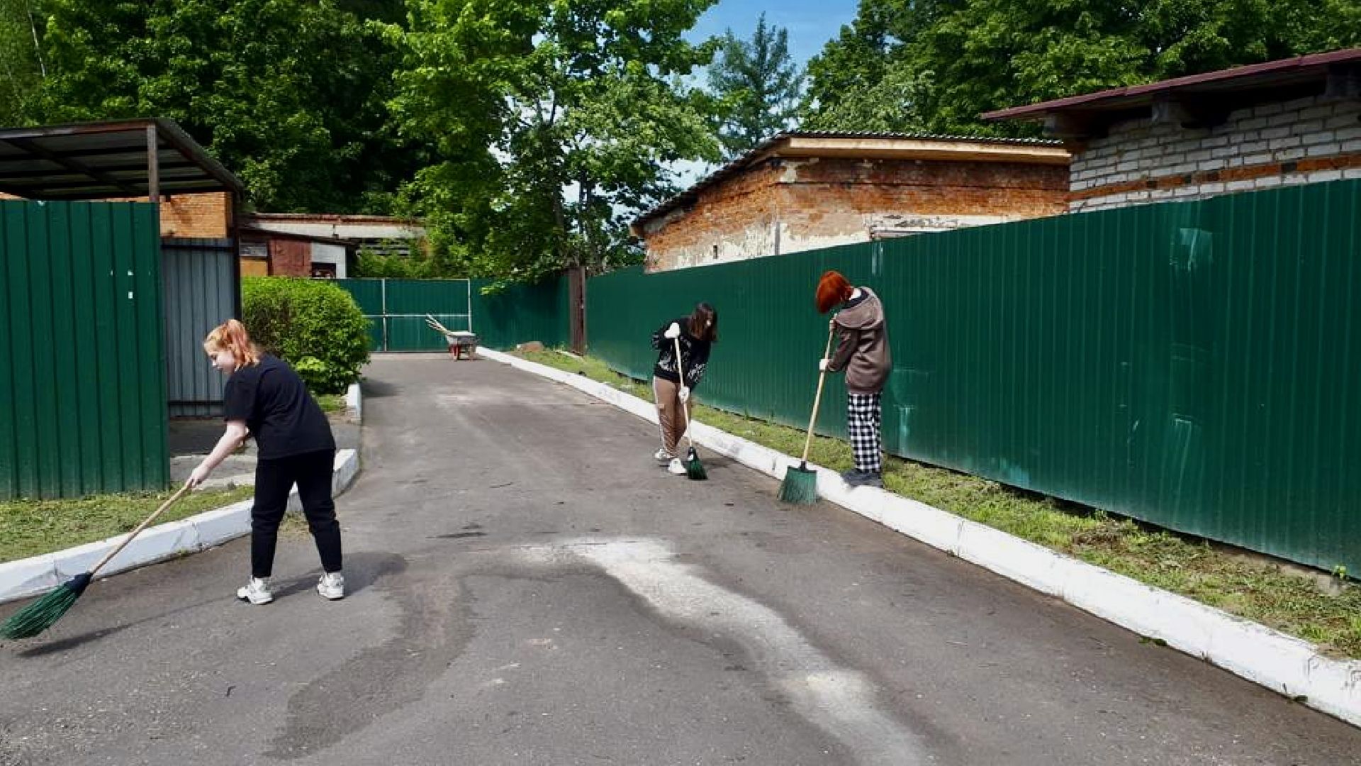 Наро-Фоминский городской округ, Верея, пришкольный лагерь, трудовые бригады, лето в Подмосковье