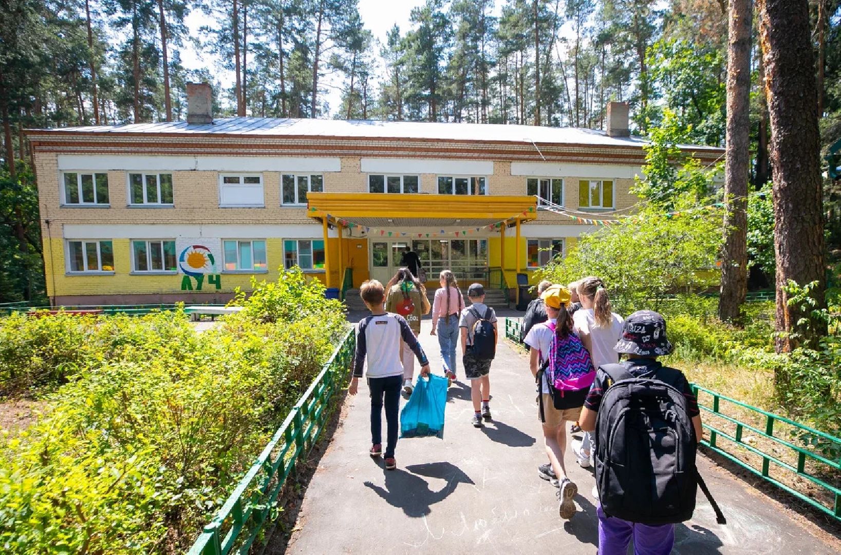 Отдых, туризм, лагерь Луч, Орехово-Зуево, ДМЗ