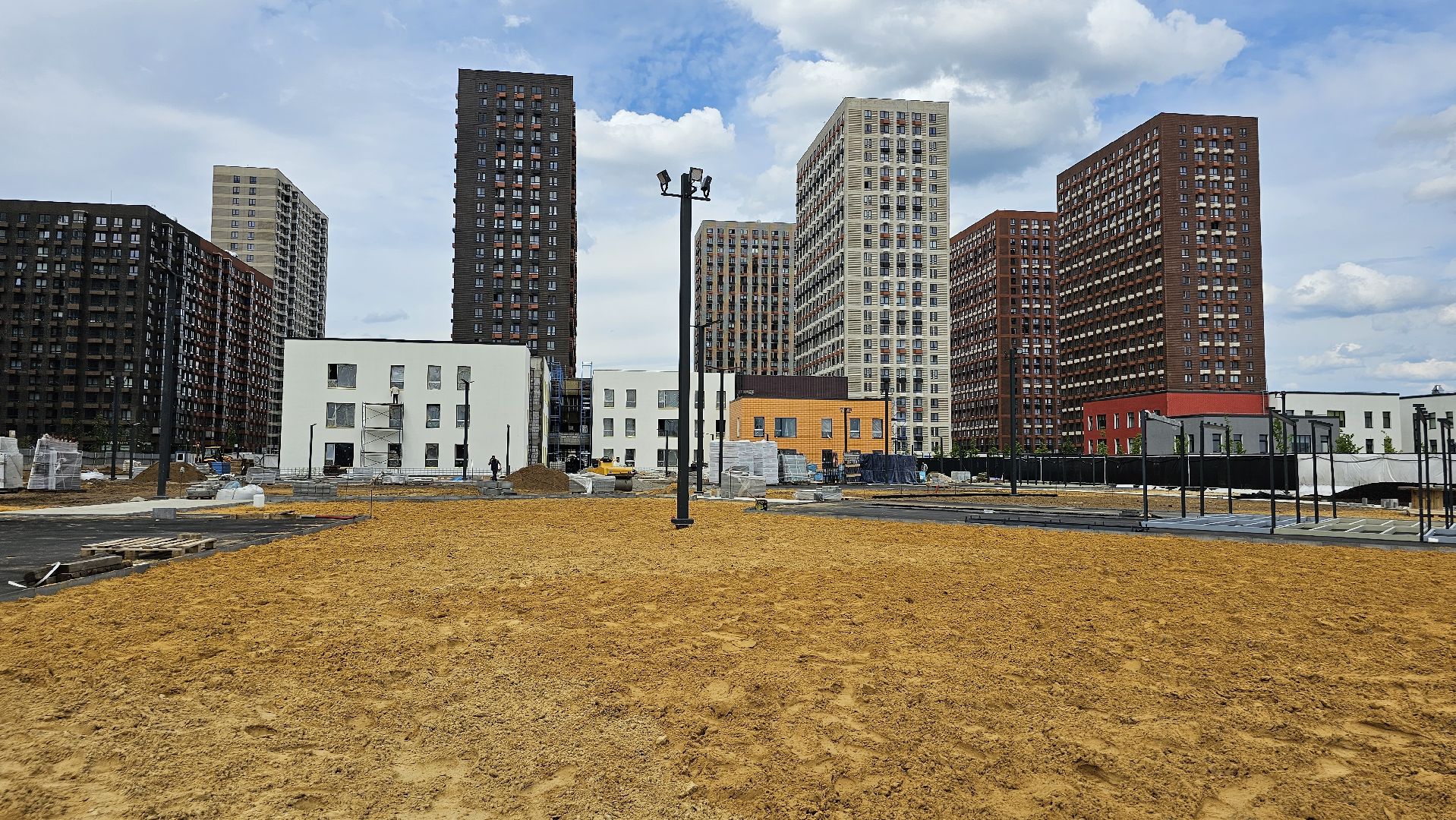 детский сад, строительство, благоустройство, Котельники