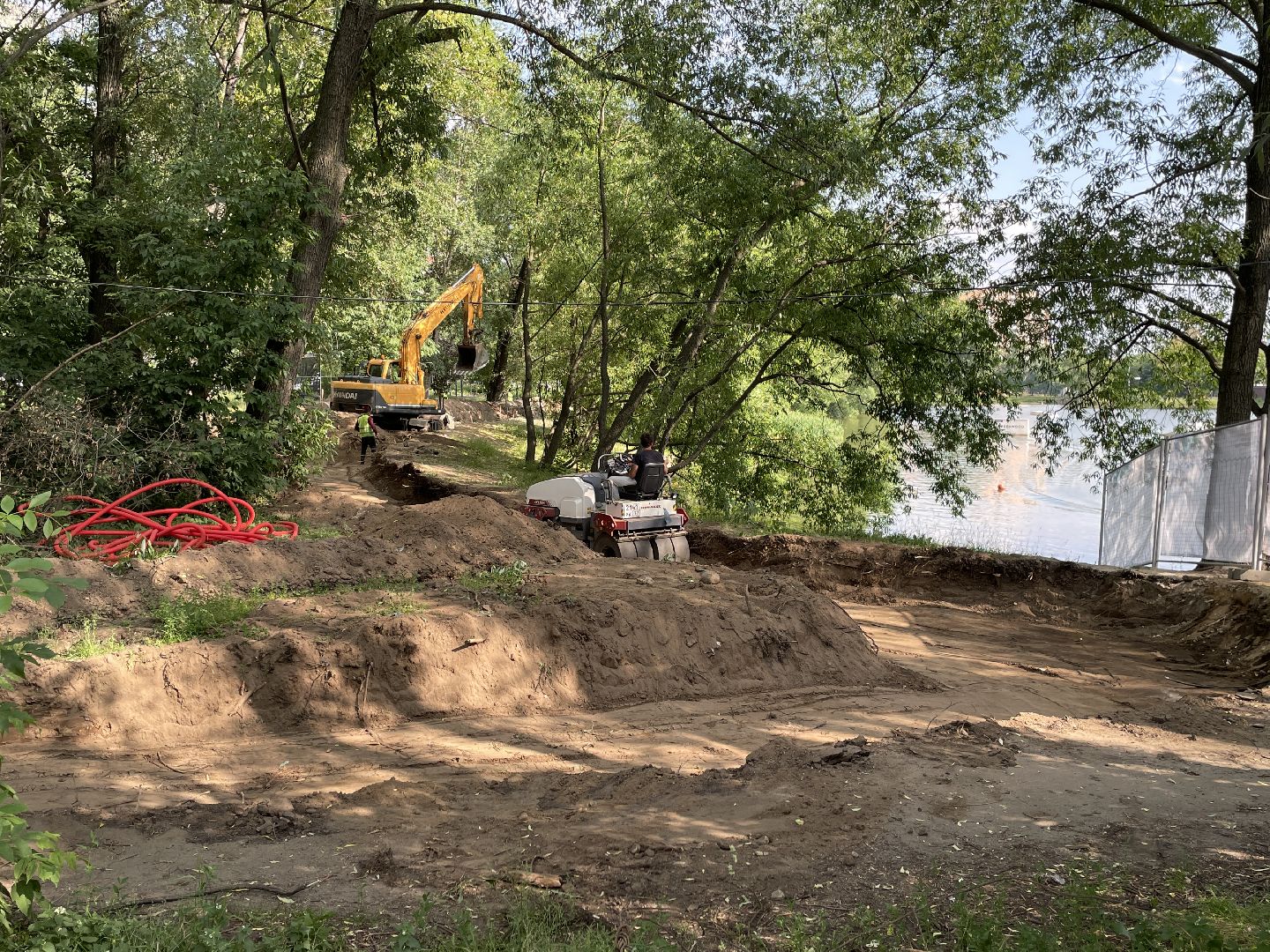 Парк, благоустройство, реновация, строительство