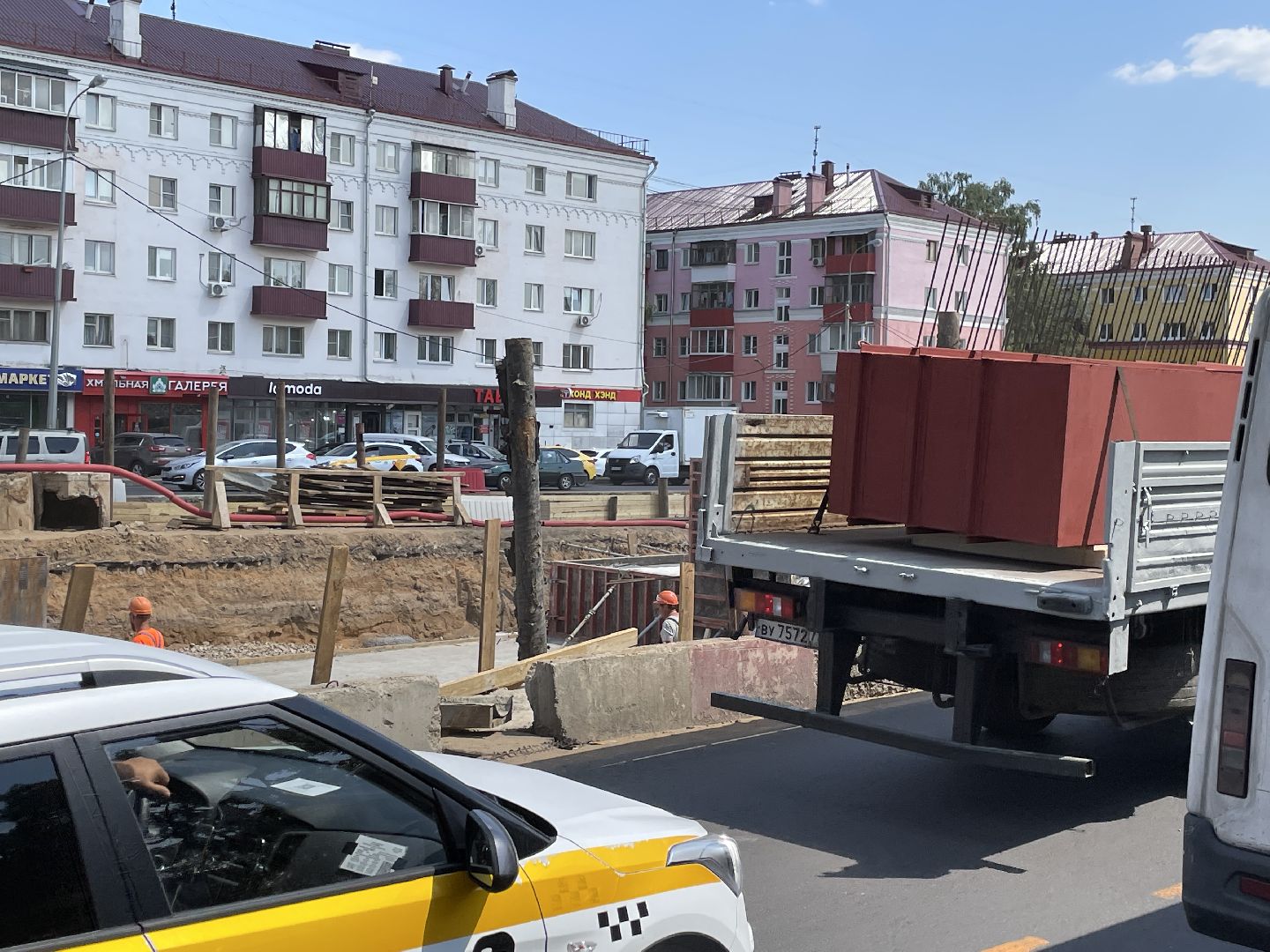 Подземный переход, реконструкция, проспект, движение