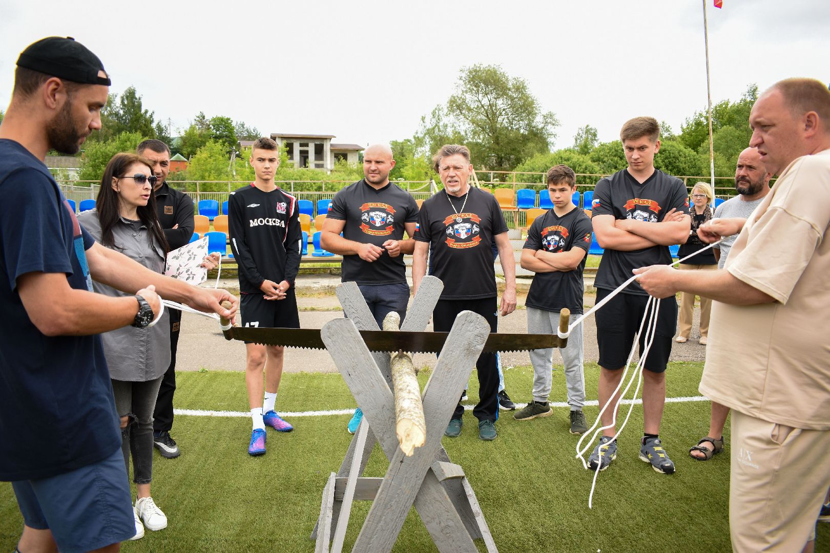 Наро-Фоминск, «Самый сильный на селе», силовой экстрим