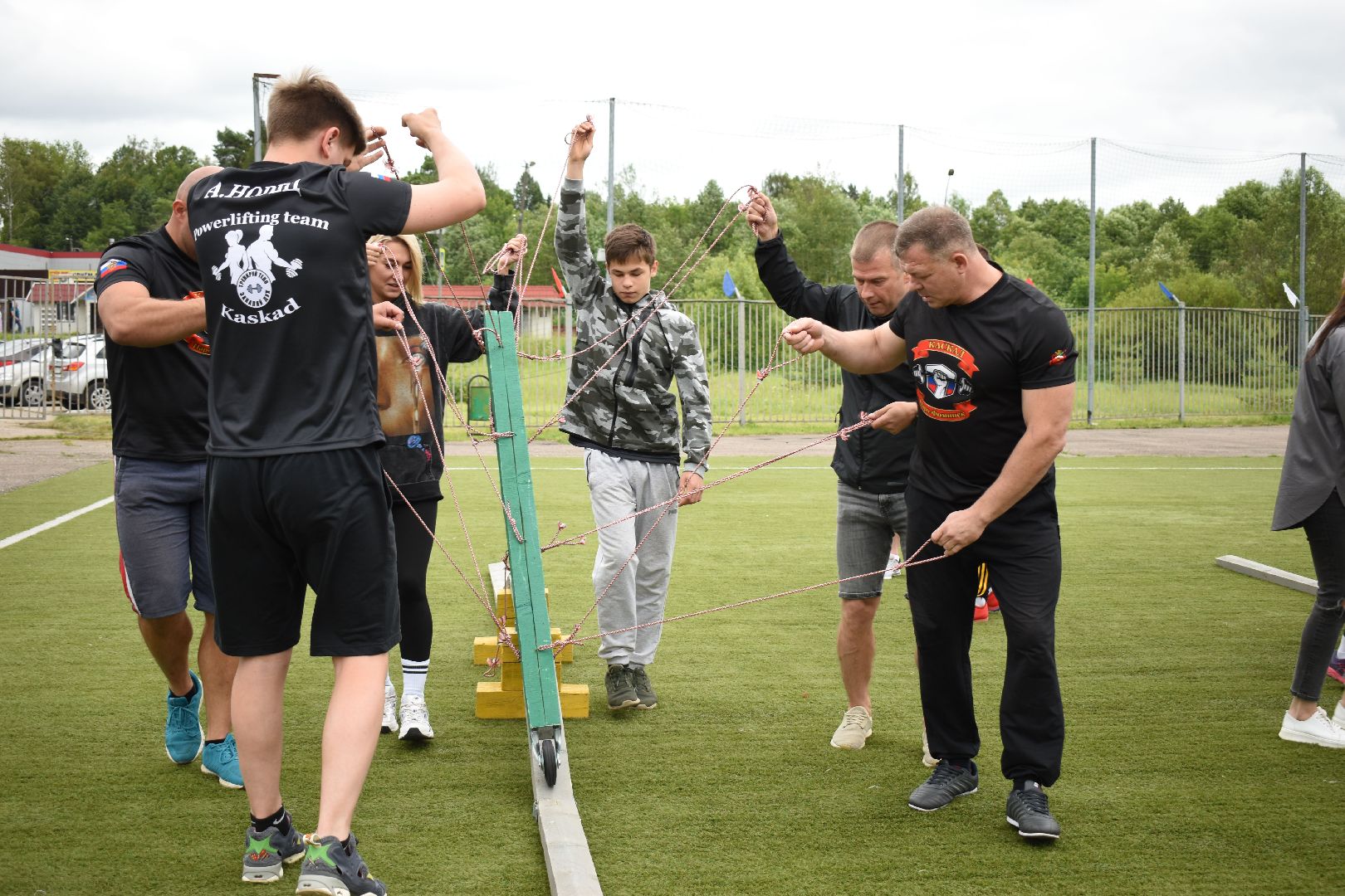 Наро-Фоминск, «Самый сильный на селе», силовой экстрим