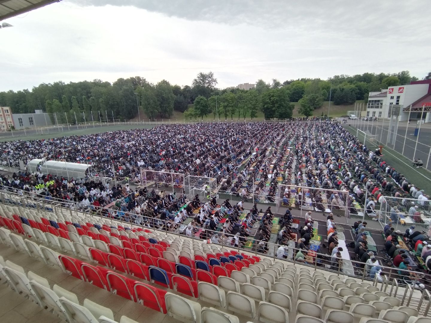 Курбан-байрам, Мытищи, Строитель