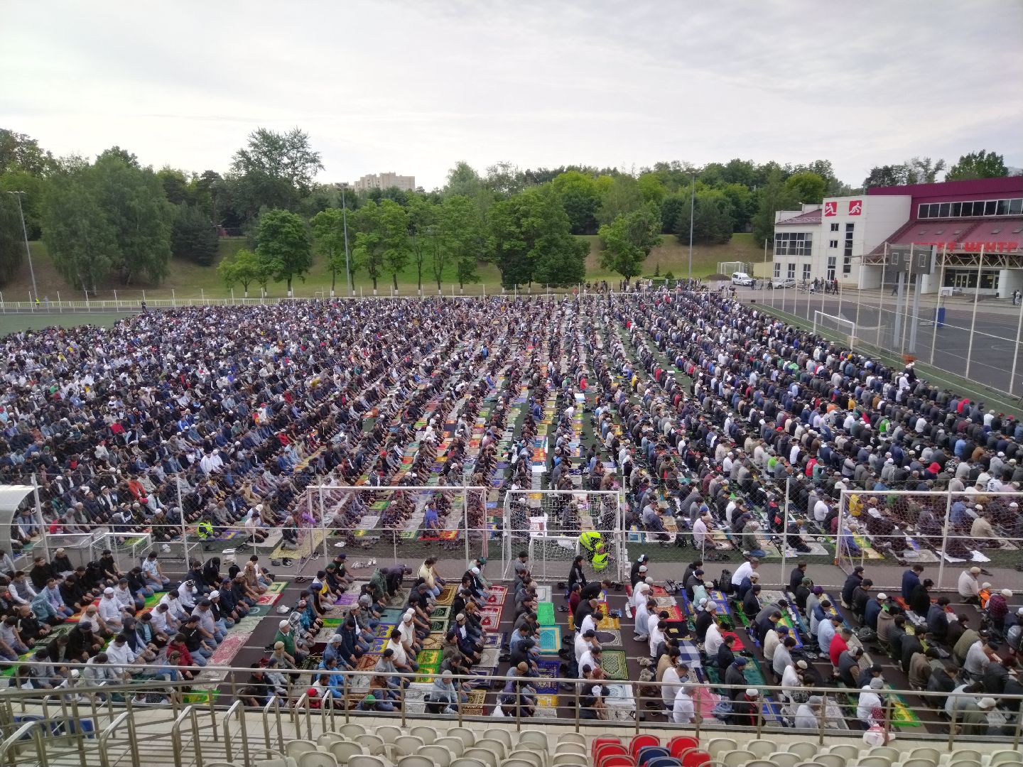 Курбан-байрам, Мытищи, Строитель