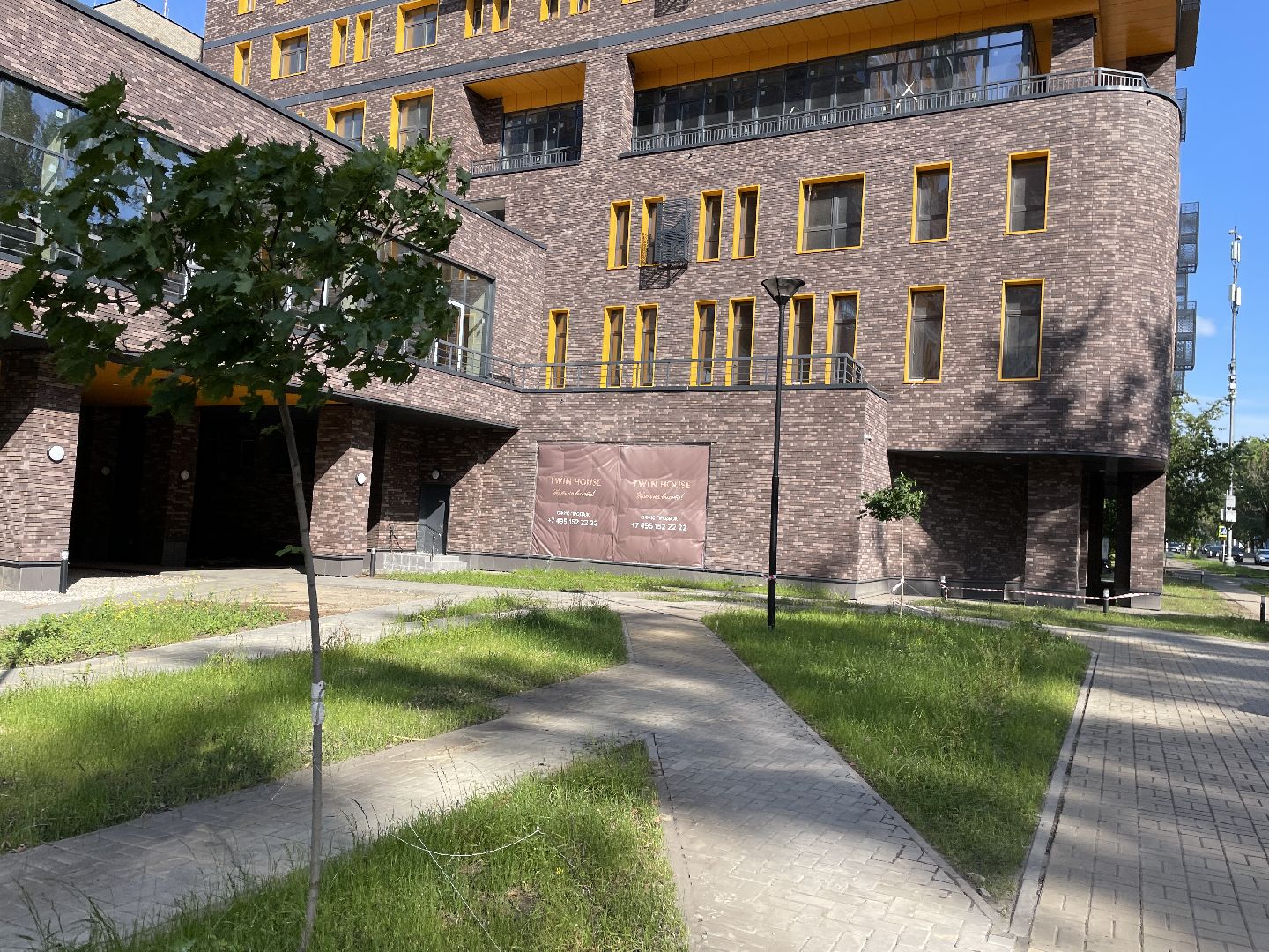 Сквер, жк, территория, дом