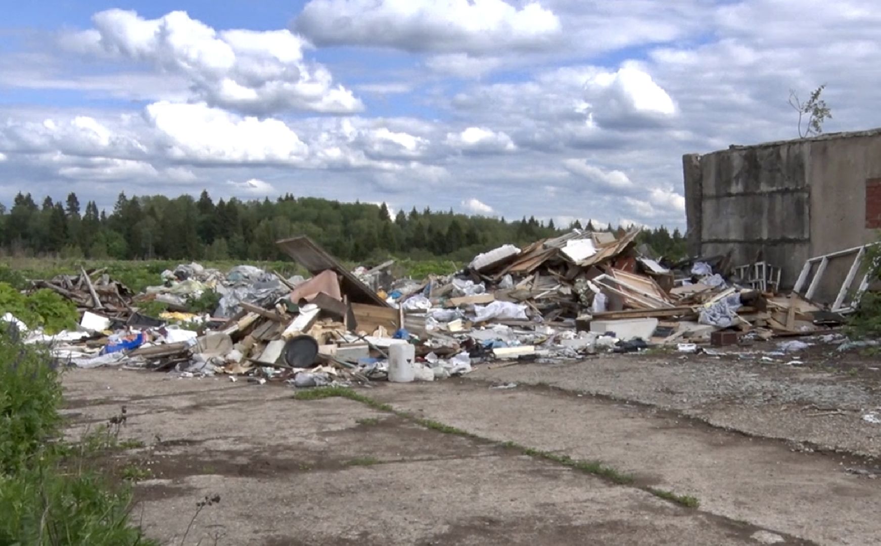 Клин, общество, экология, свалки