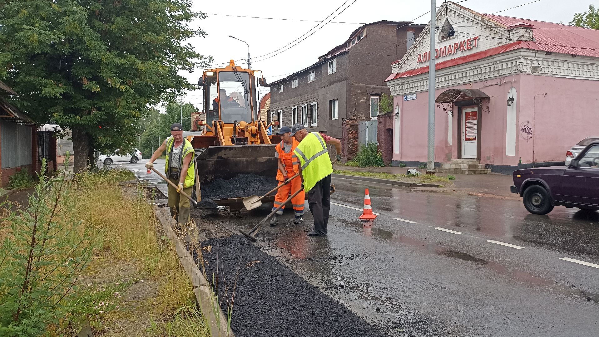 Серпухов, Подмосковье, благоустройство, Добродел, ремонт дороги