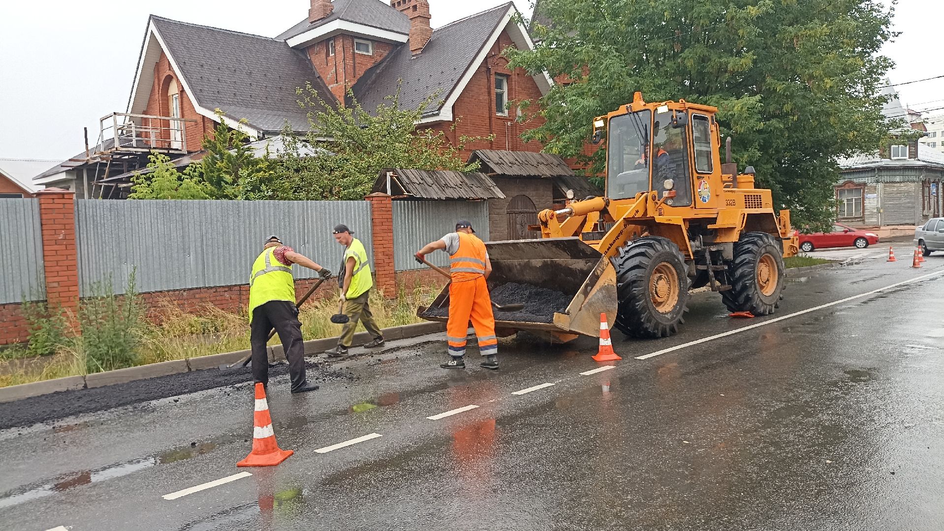 Серпухов, Подмосковье, благоустройство, Добродел, ремонт дороги
