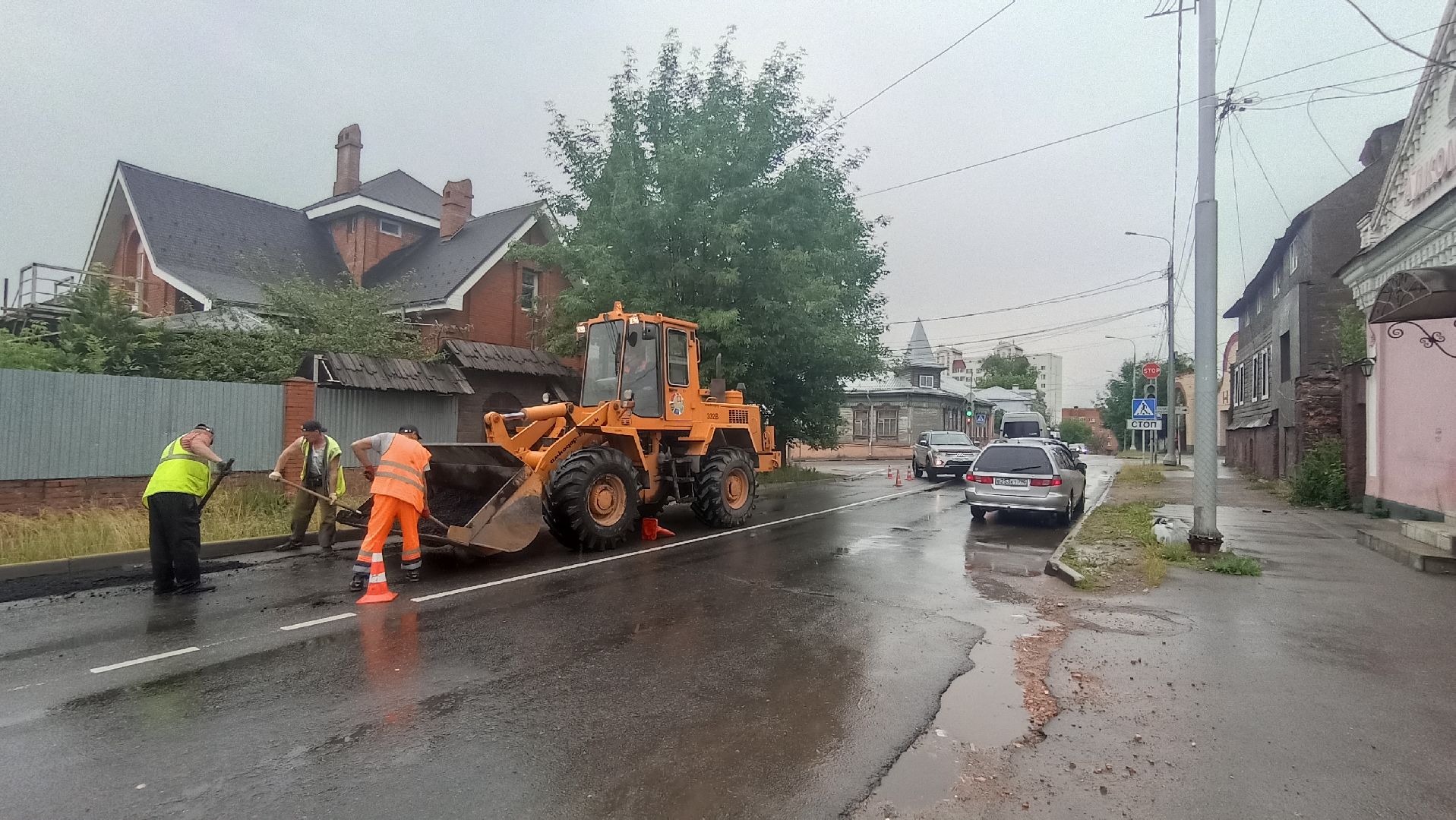 Серпухов, Подмосковье, благоустройство, Добродел, ремонт дороги