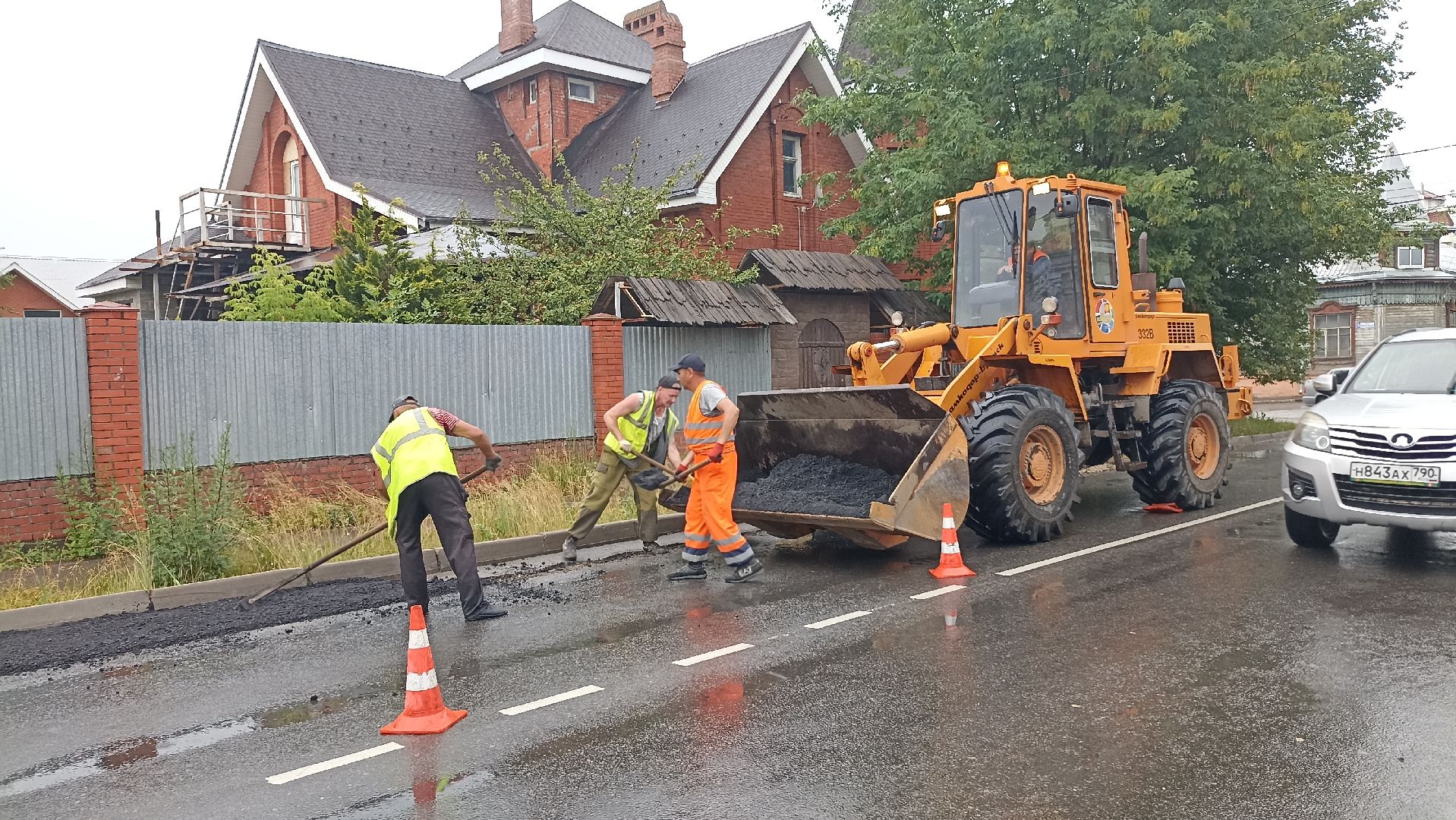 Серпухов, Подмосковье, благоустройство, Добродел, ремонт дороги