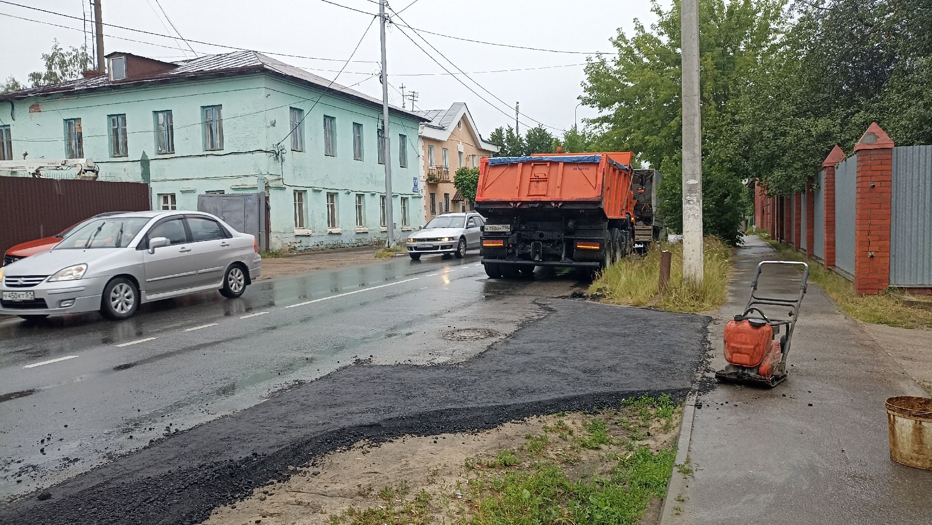 Серпухов, Подмосковье, благоустройство, Добродел, ремонт дороги