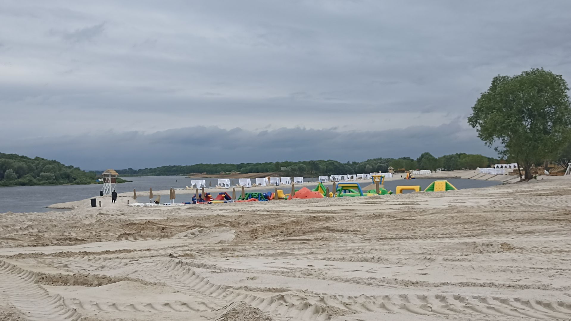 Серпухов, Подмосковье, река Ока, зона отдыха у воды, дети, спорт, отдых