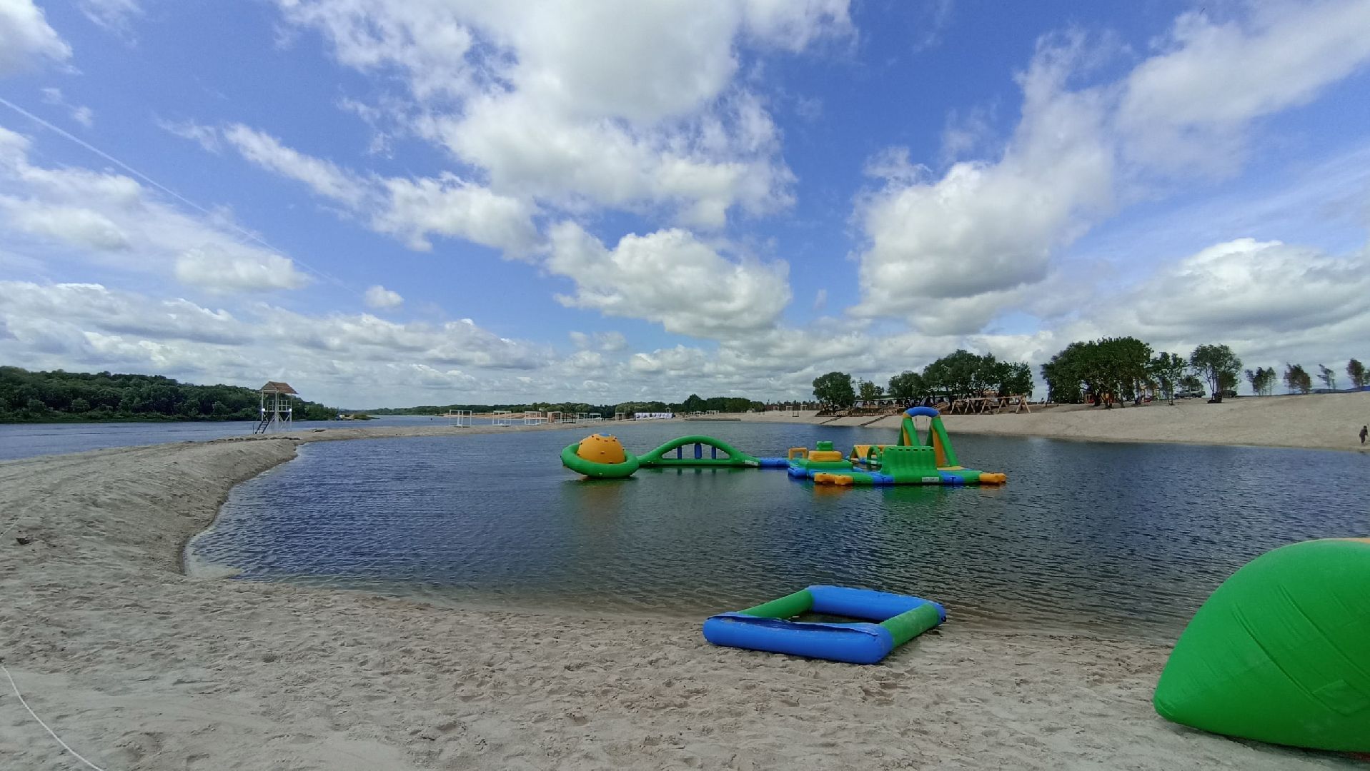 Серпухов, Подмосковье, река Ока, зона отдыха у воды, дети, спорт, отдых