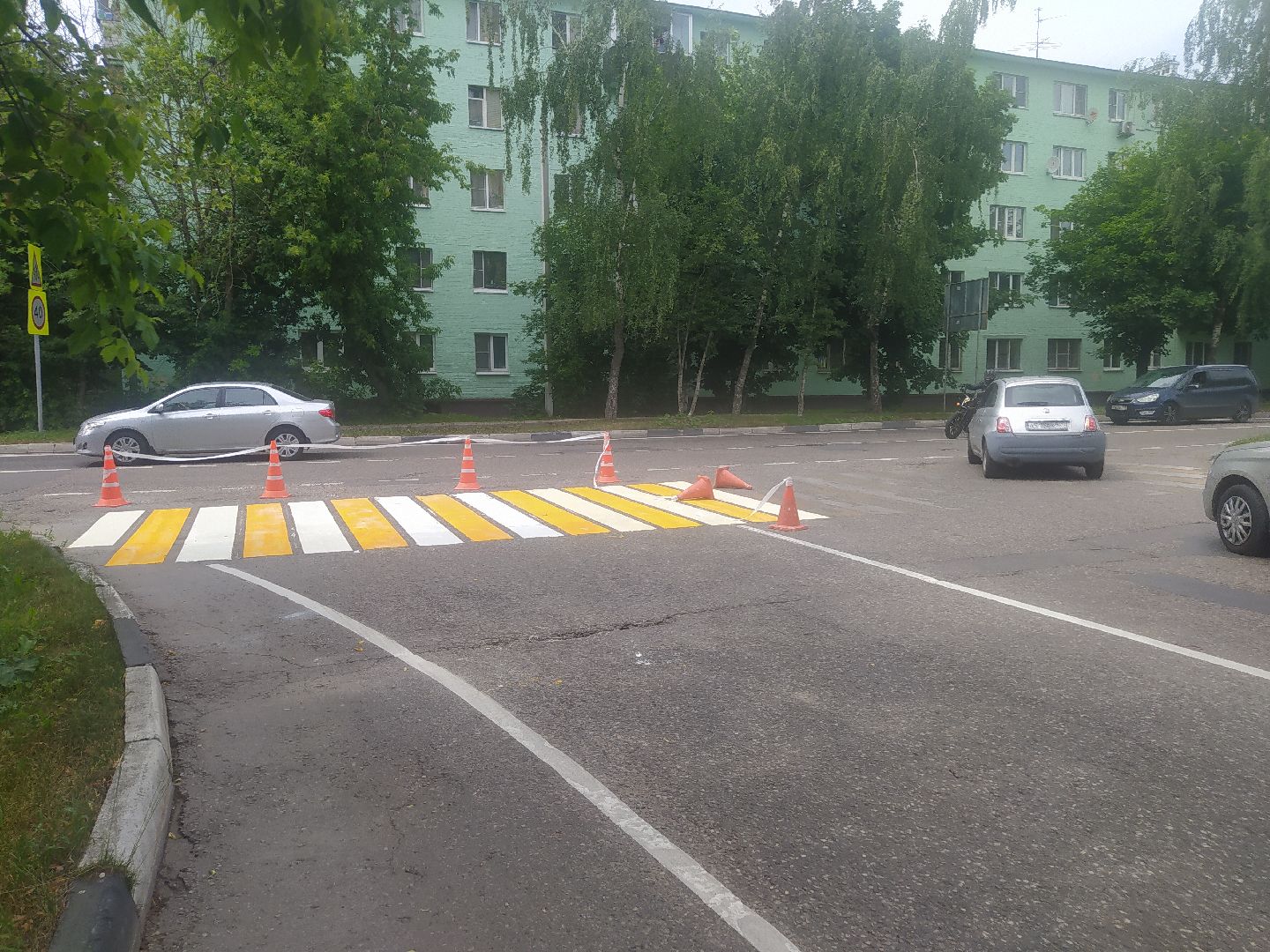 Дедовск, дороги, пешеходный переход