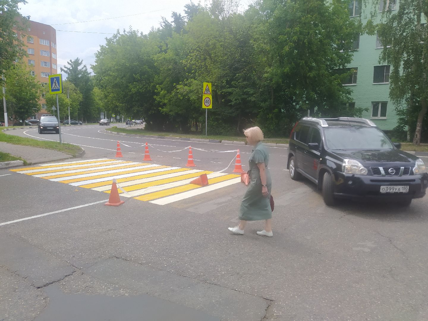 Дедовск, дороги, пешеходный переход