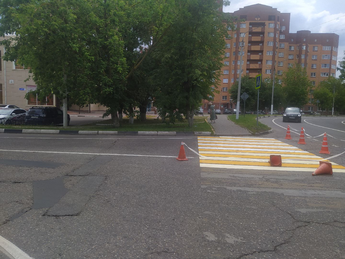 Дедовск, дороги, пешеходный переход