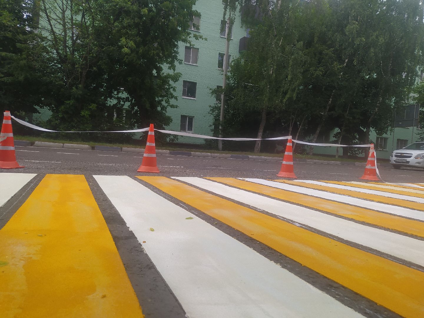 Дедовск, дороги, пешеходный переход