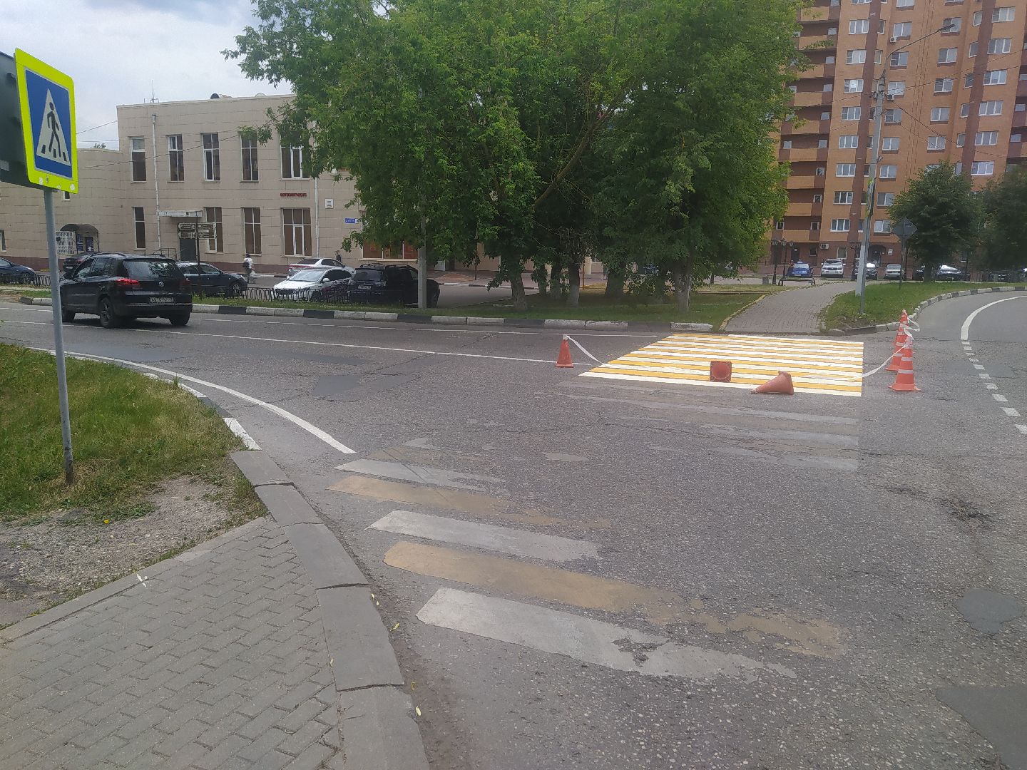 Дедовск, дороги, пешеходный переход