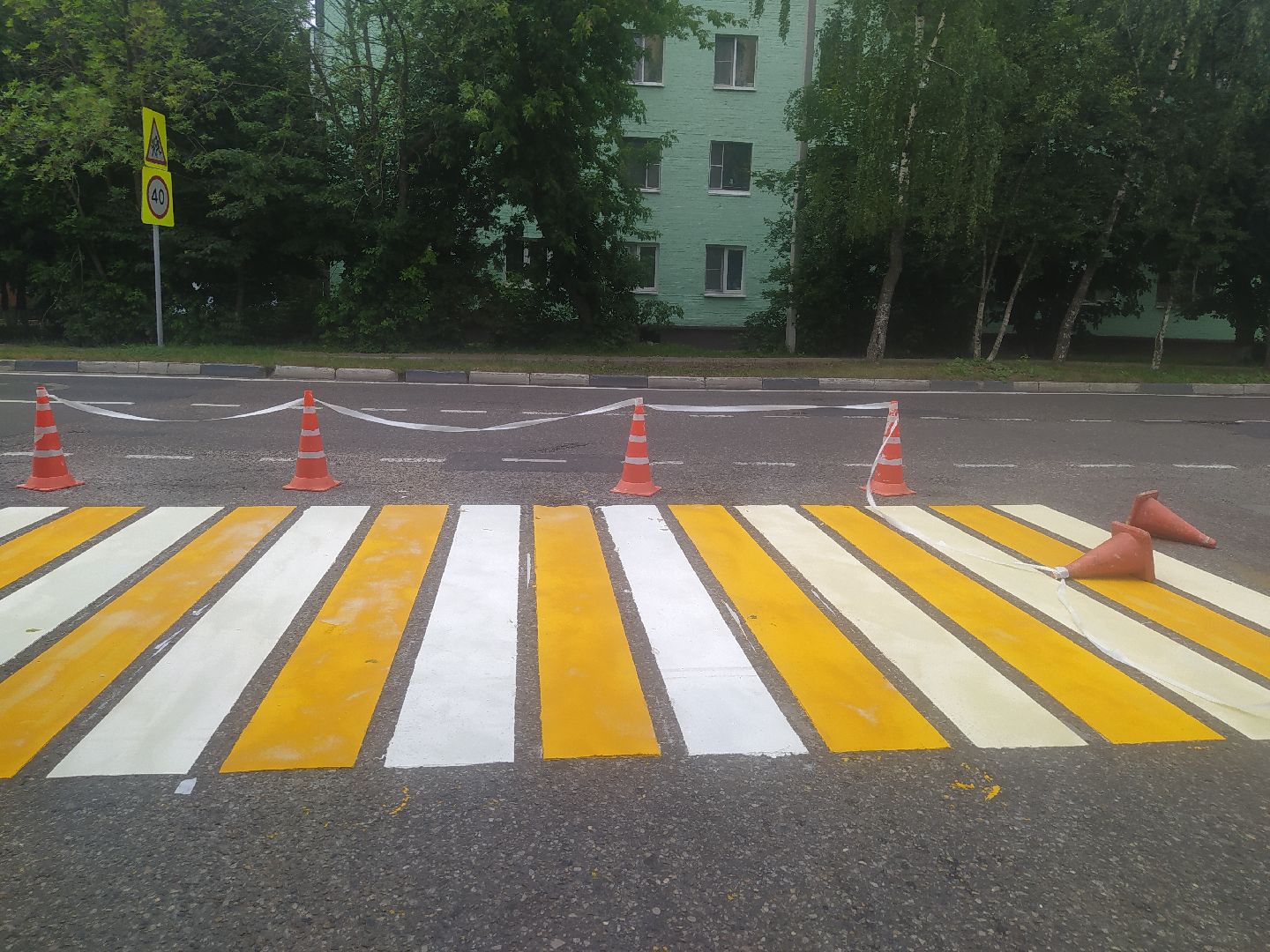 Дедовск, дороги, пешеходный переход