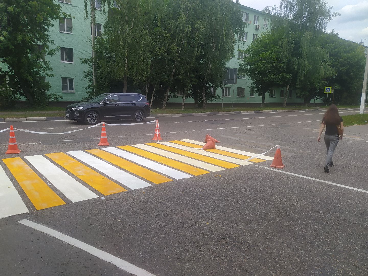 Дедовск, дороги, пешеходный переход