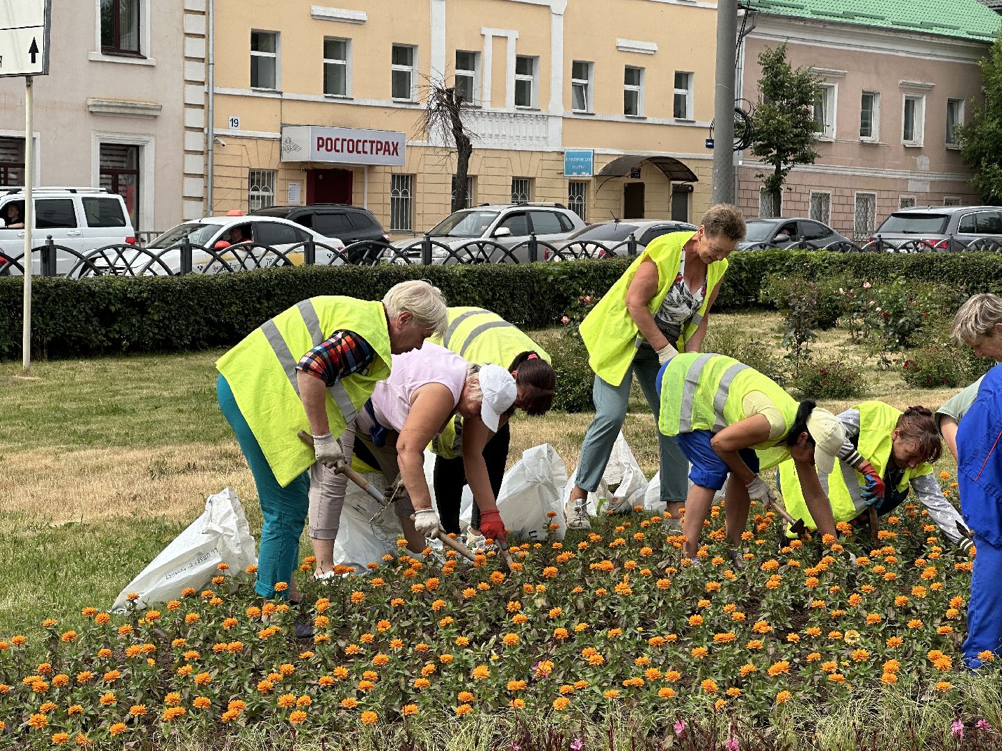 Клин, благоустройство, перемены, цветы, общество