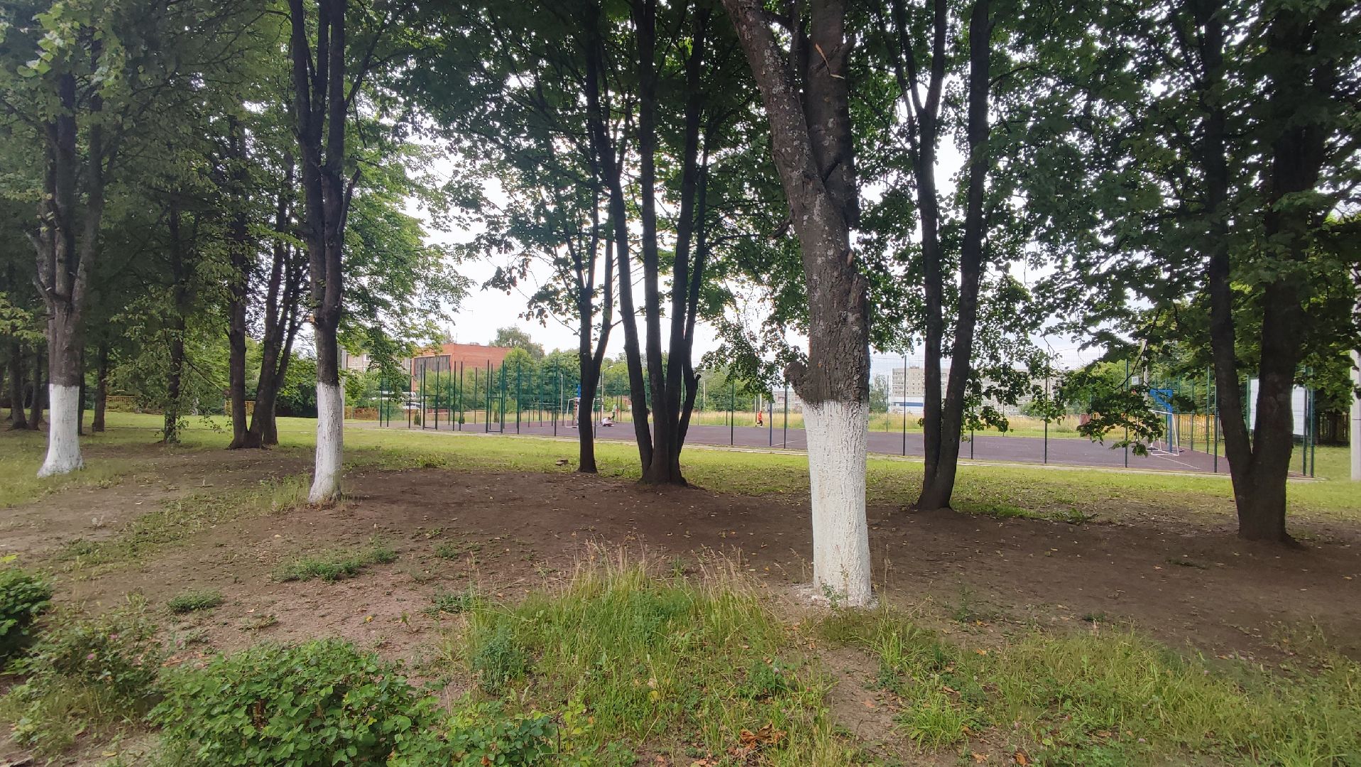 Кашира, школьные стадионы, спортплощадки, программа губернатора, Открытый стадион