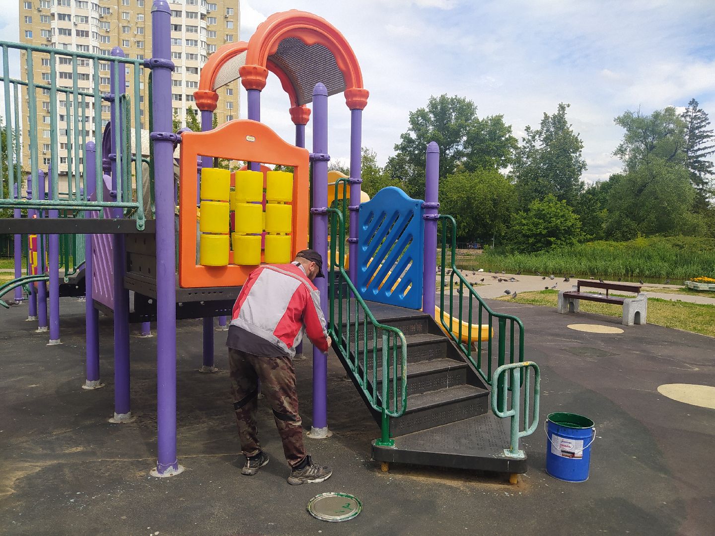 Дедовск, благоустройство, сквер