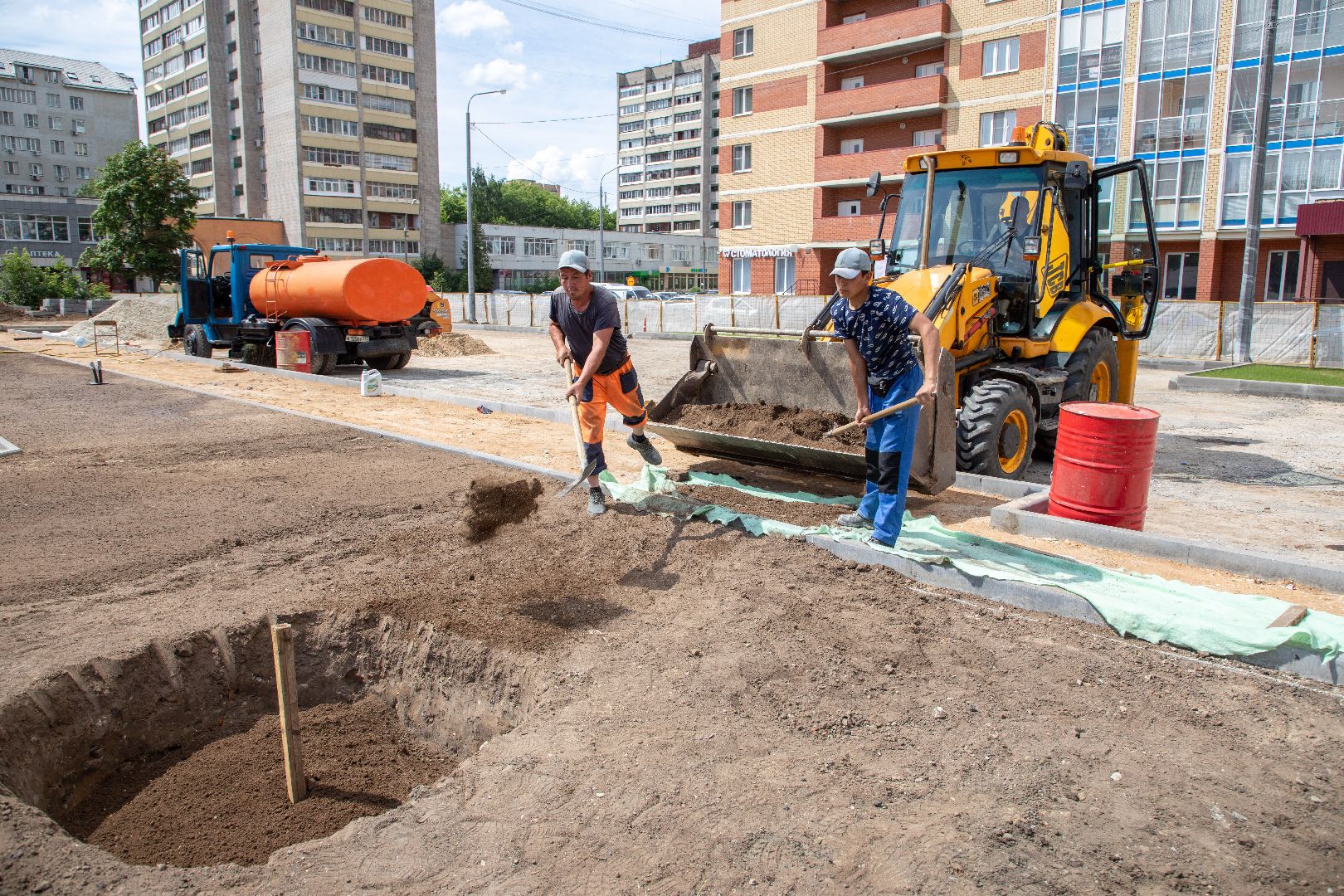 лыткарино, благоустройство, сквер,