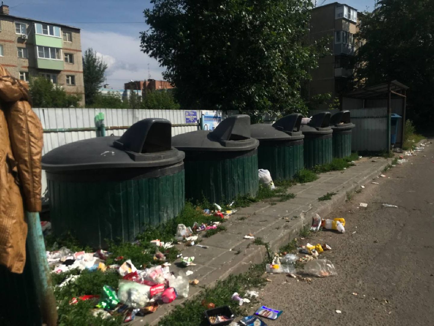 Коломна, благоустройство, вывоз мусора