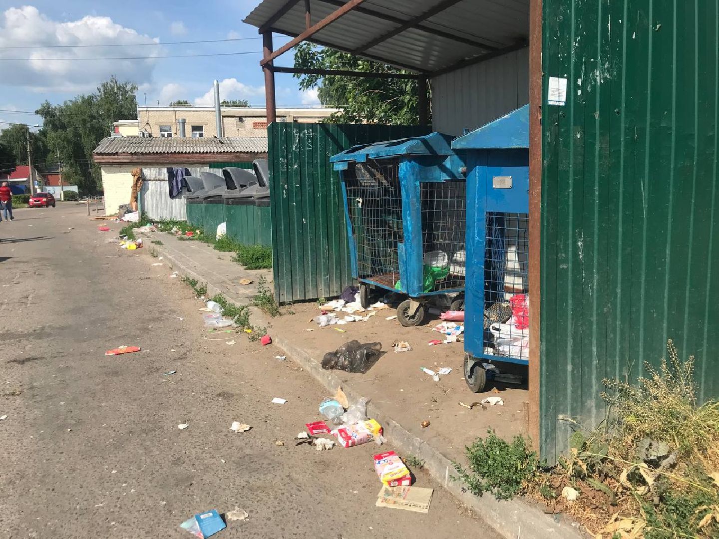 Коломна, благоустройство, вывоз мусора