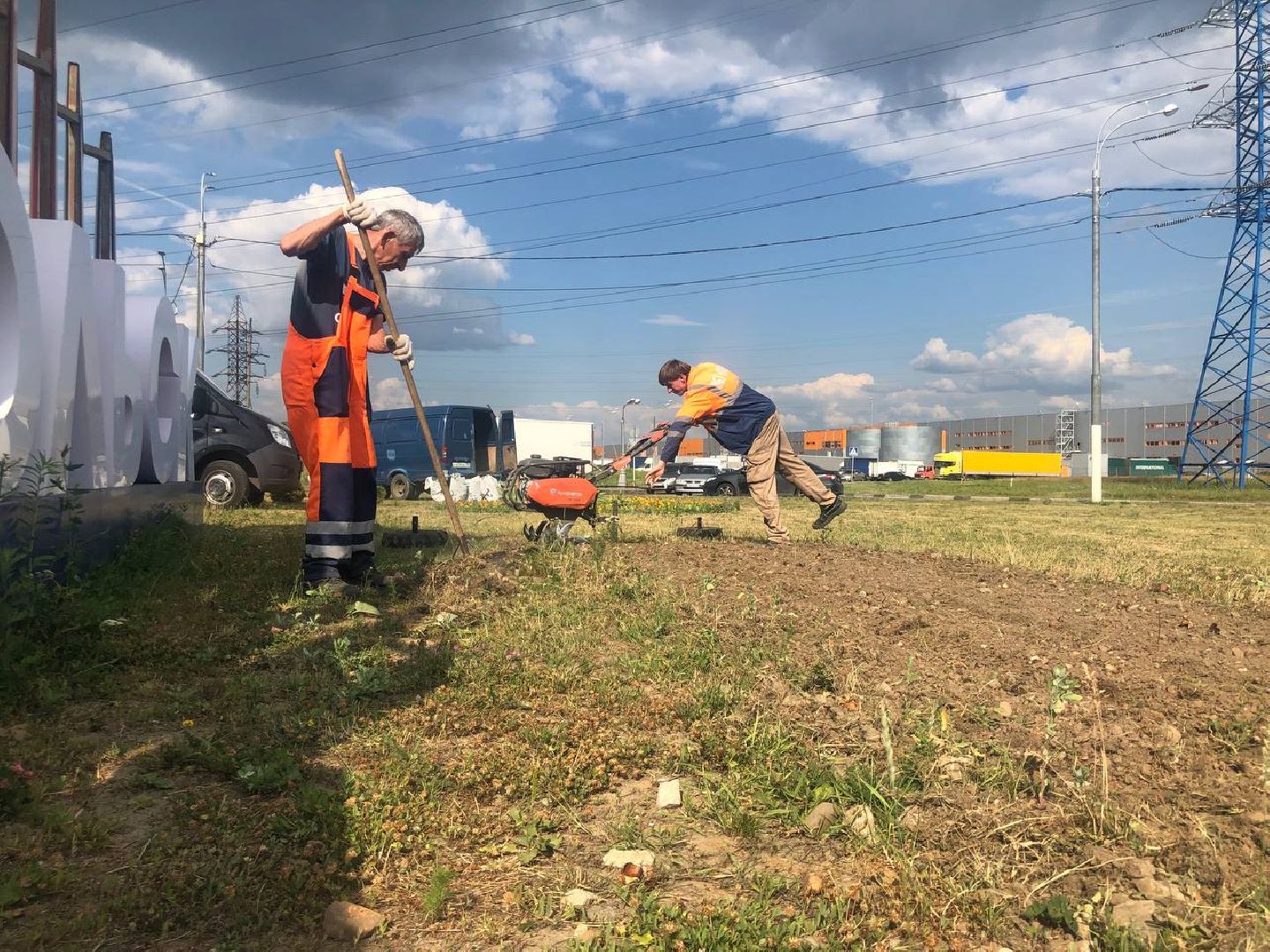 Подольск, цветы, благоустройство, клумбы