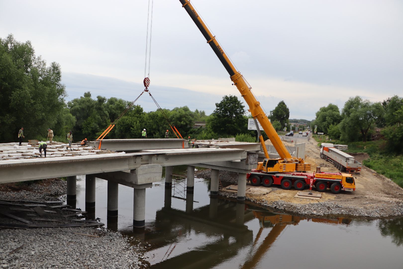 Серебряные Пруды, мост, Осетр