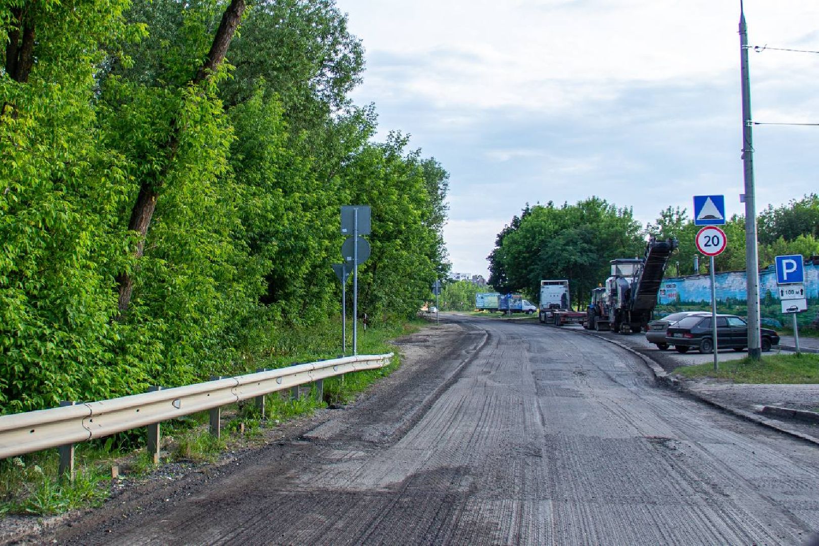 Подольск, ремонт, ремонт дороги, Дубровицы