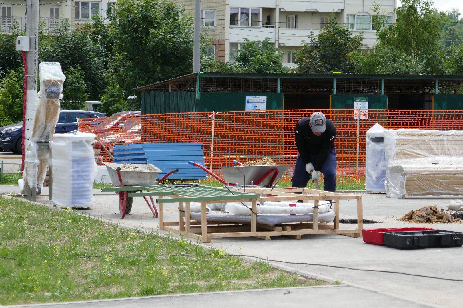 Подольск, губернатор, детская площадка, благоустройство