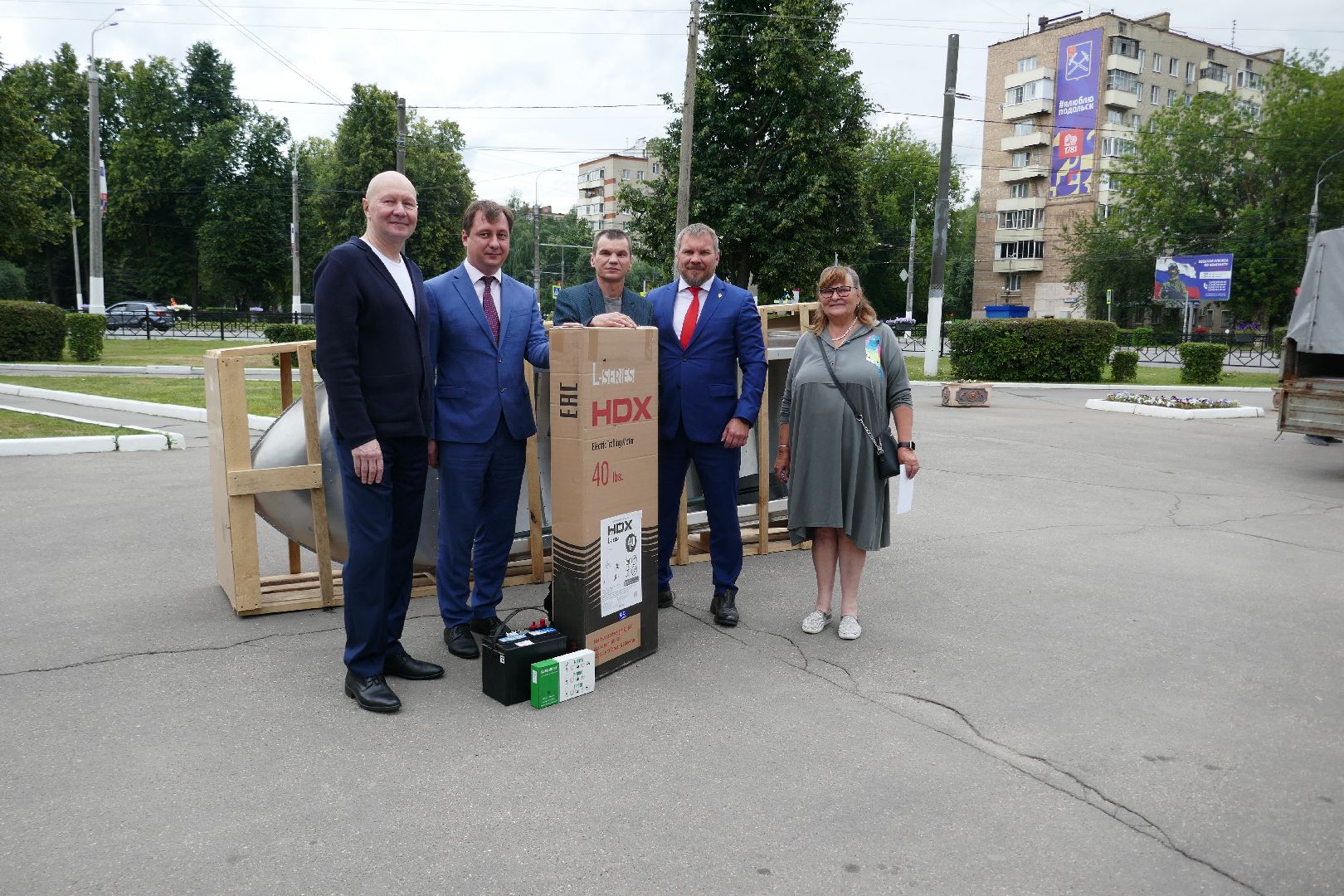 Подольск, лодка, ветеран СВО, губернатор